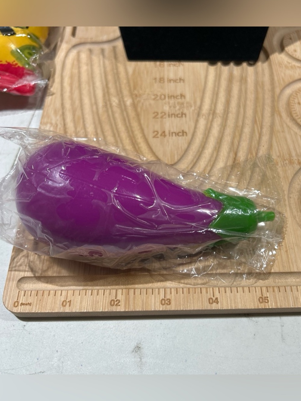 Eggplant squishy toys